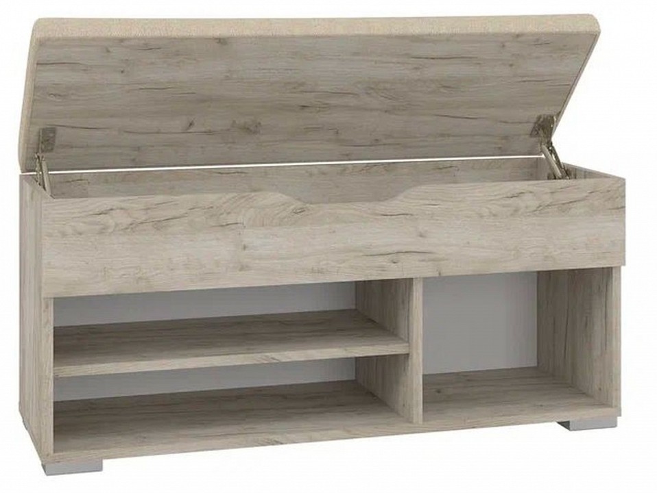 Банкетка-стеллаж для обуви Флок 2-4204