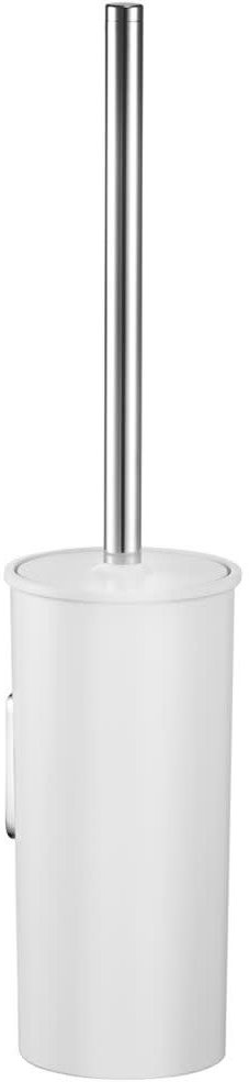 12764010100 COLLECTION MOLL Туалетный ершик подвесной, колба пластик, белый / хром