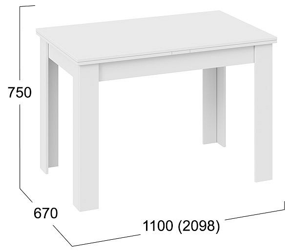 Стол обеденный Промо Тип 4