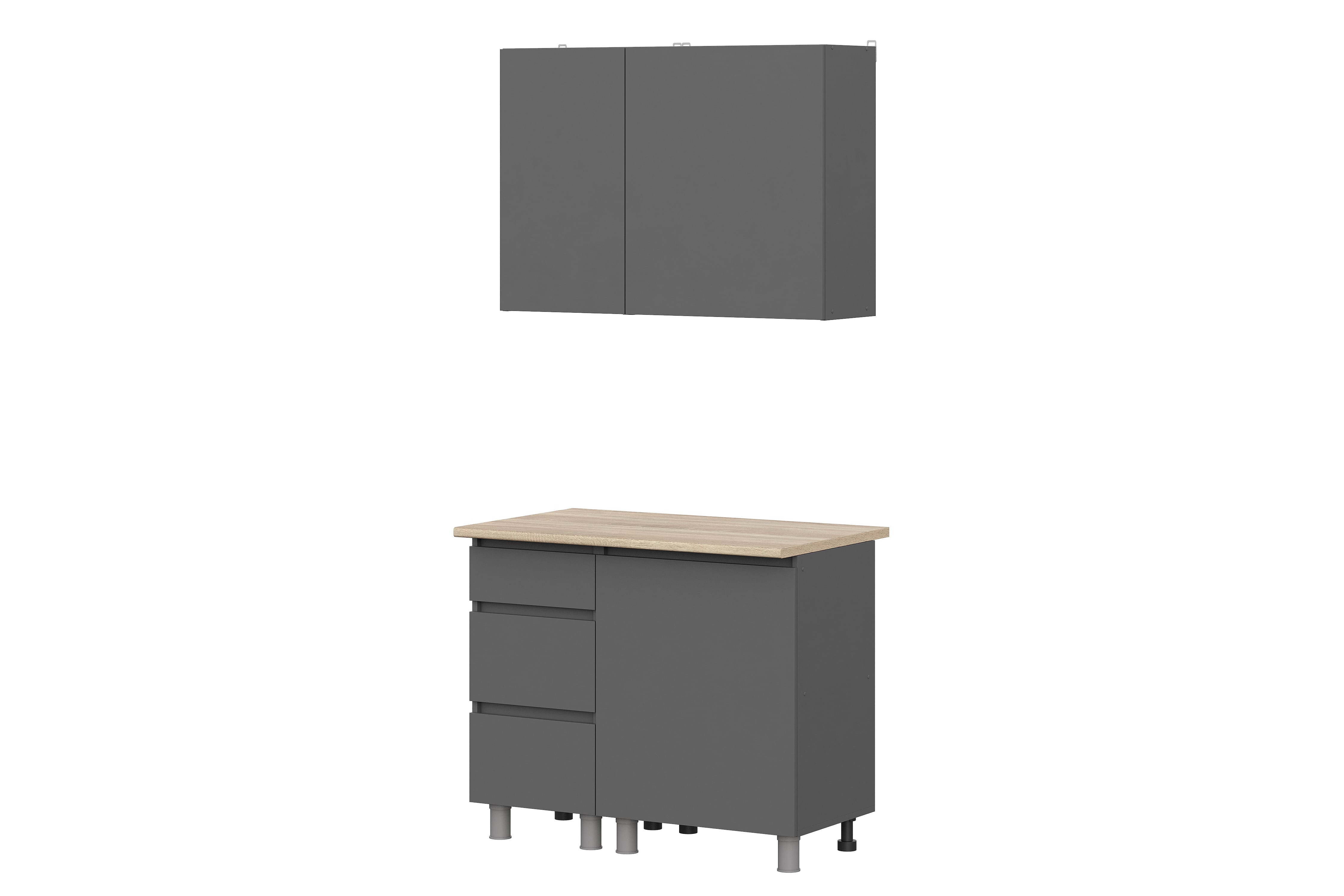 Кухня Денвер (без столешницы). Композиция 1