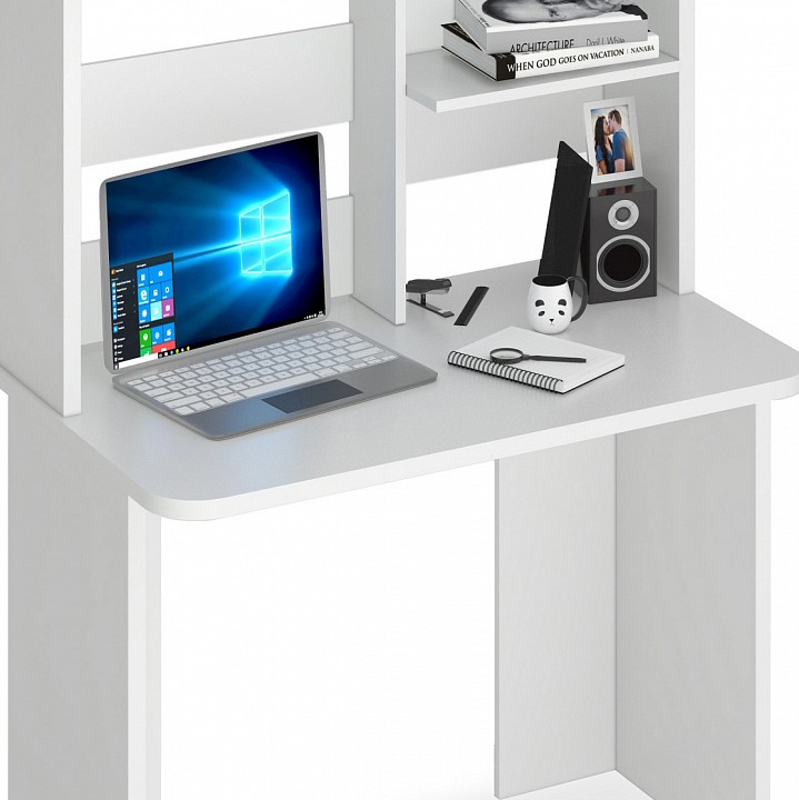 Стол компьютерный Домино Lite СКЛ-Прям100Р+НКЛ-100