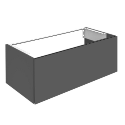 32971290000 PLAN Тумба под умывальник 1000x490x400 мм, инокс мат