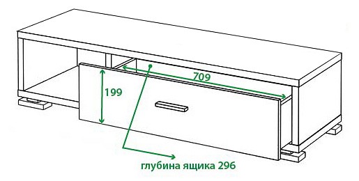 Тумба комбинированная Домино СБ-40/1