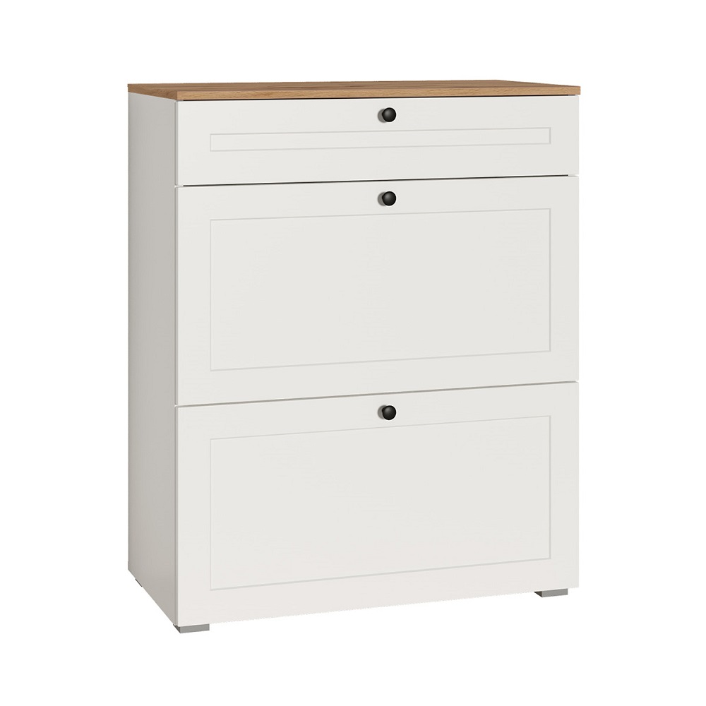 Тумба для обуви Остин 16.121. Белая