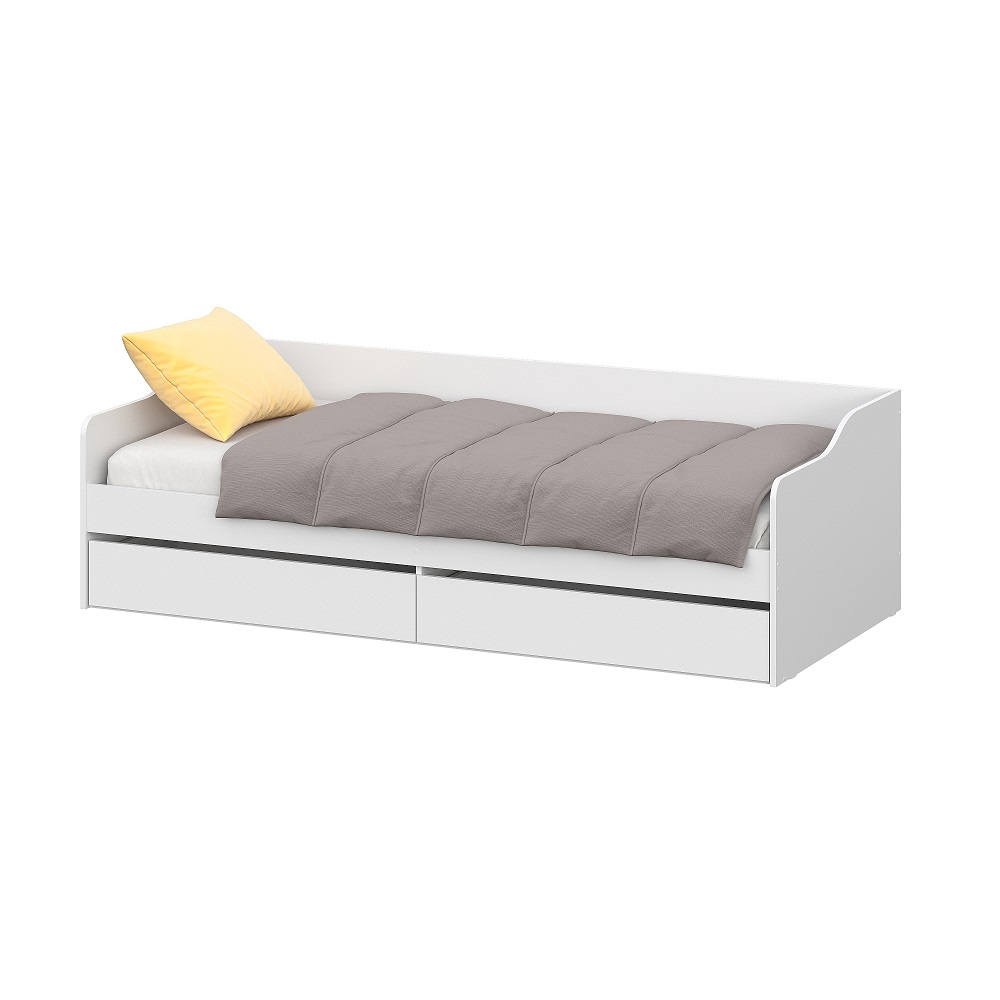 Кровать детская с основанием КР 2, Белый