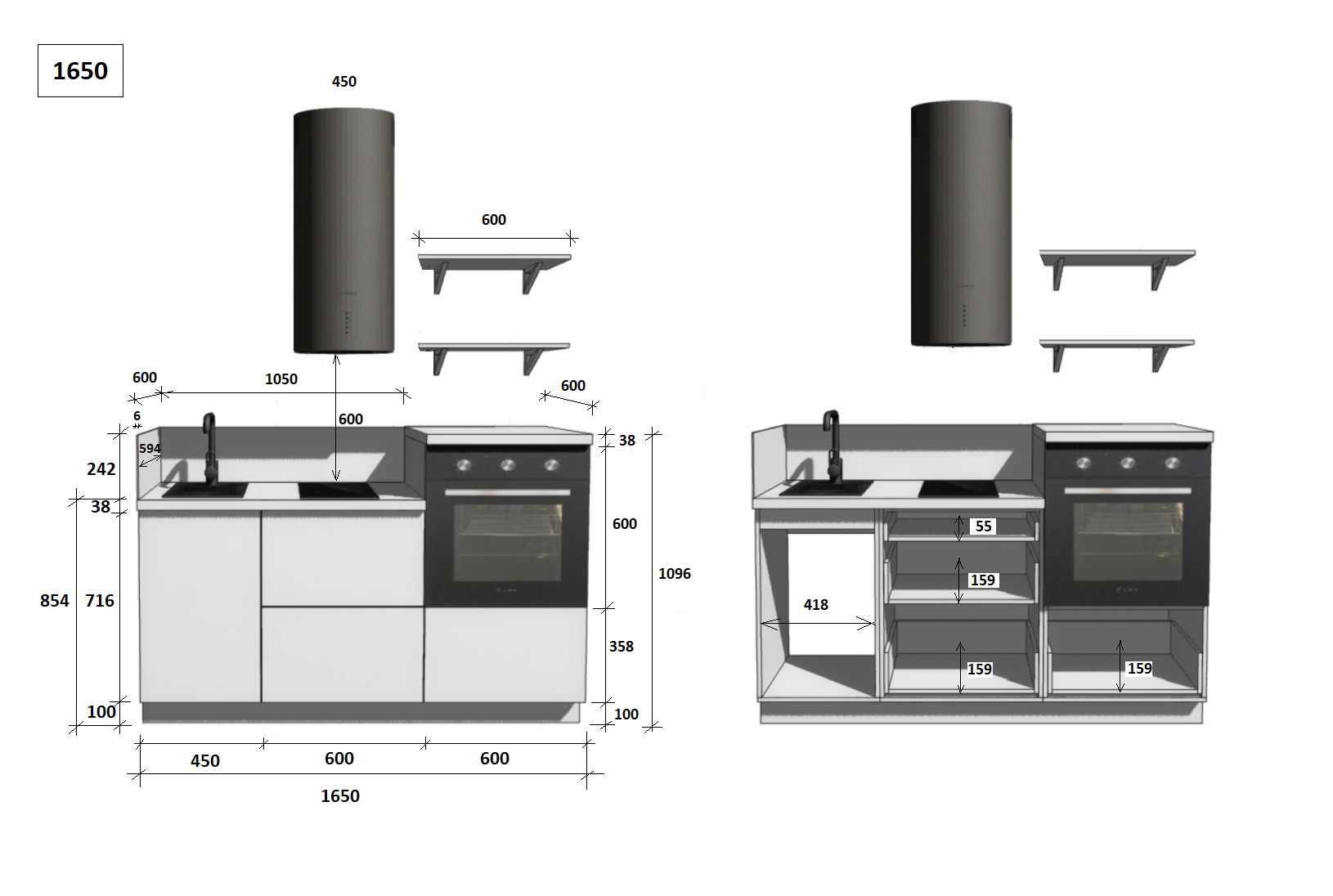 КГ 1650 Эмаль, Олива Арника РМ в.3
