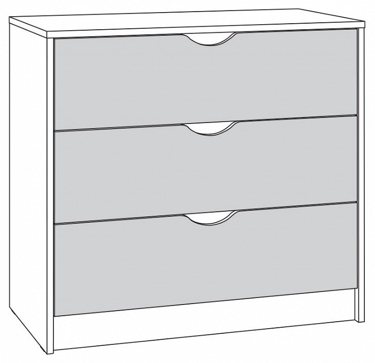 Комод Уна 13.304.01