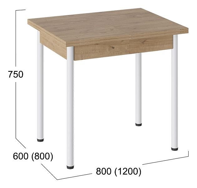 Стол обеденный с опорой Родос