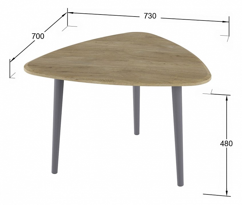 Стол журнальный Квинс