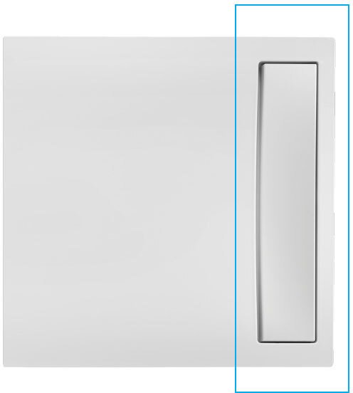 E62C80-00 Крышка слива для душевого поддона Flight NEUS шириной 80 см, блестящий белый E62C80-00 Крышка слива для душевого поддона Flight NEUS шириной 80 см, блестящий белый