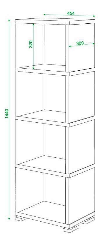 Стеллаж Домино СБ-15/4