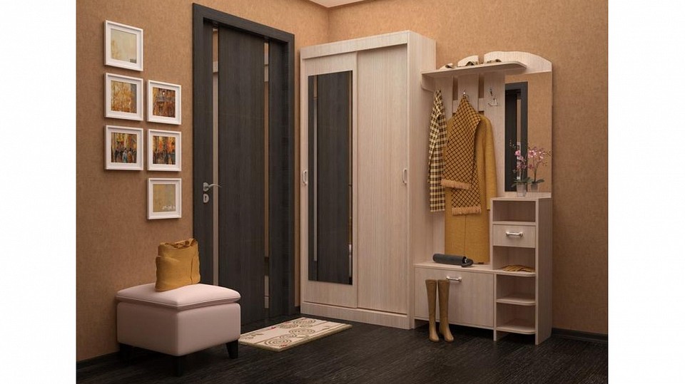 Стенка для прихожей Мила