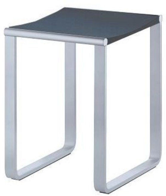 14982010037 PLAN Табурет, подходит также для душевой зоны, нагрузка: 100 kg, хром/темно-серый (RAL 7021) 14982010037 PLAN Табурет, подходит также для душевой зоны, нагрузка: 100 kg, хром/темно-серый (RAL 7021)