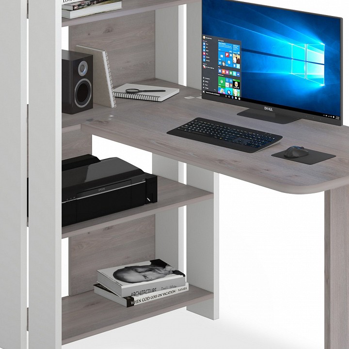 Стол компьютерный Домино Lite СТЛ-ОВ+С100Р