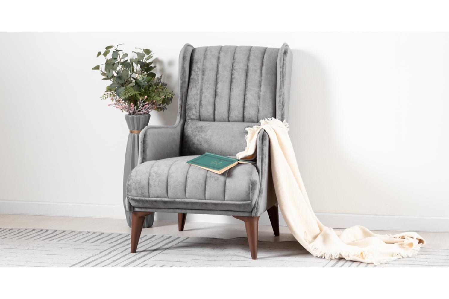 Кресло Болеро, Серое