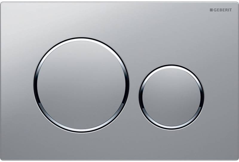 115.882.JQ.1 Клавиша смыва Sigma 20 NEW двойной смыв к 111.300/350/361/362/380/390/796 не оставляет отпечатков пальцев, хром мат/хром глянц/хром мат