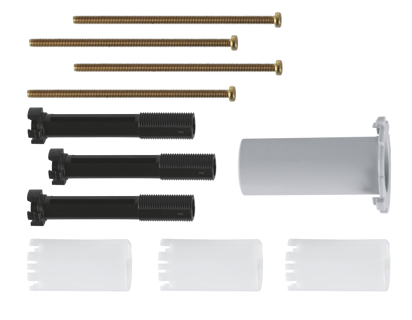 14048000 Rapido SmartBox Универсальный набор удлинителей для смесителей с 2-мя рукоятками, 25 мм