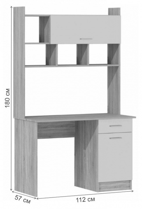 Стол компьютерный Бишоп 2