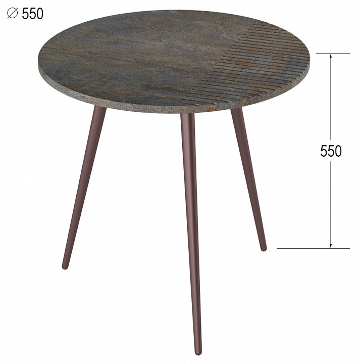 Стол журнальный Рикон Страйп