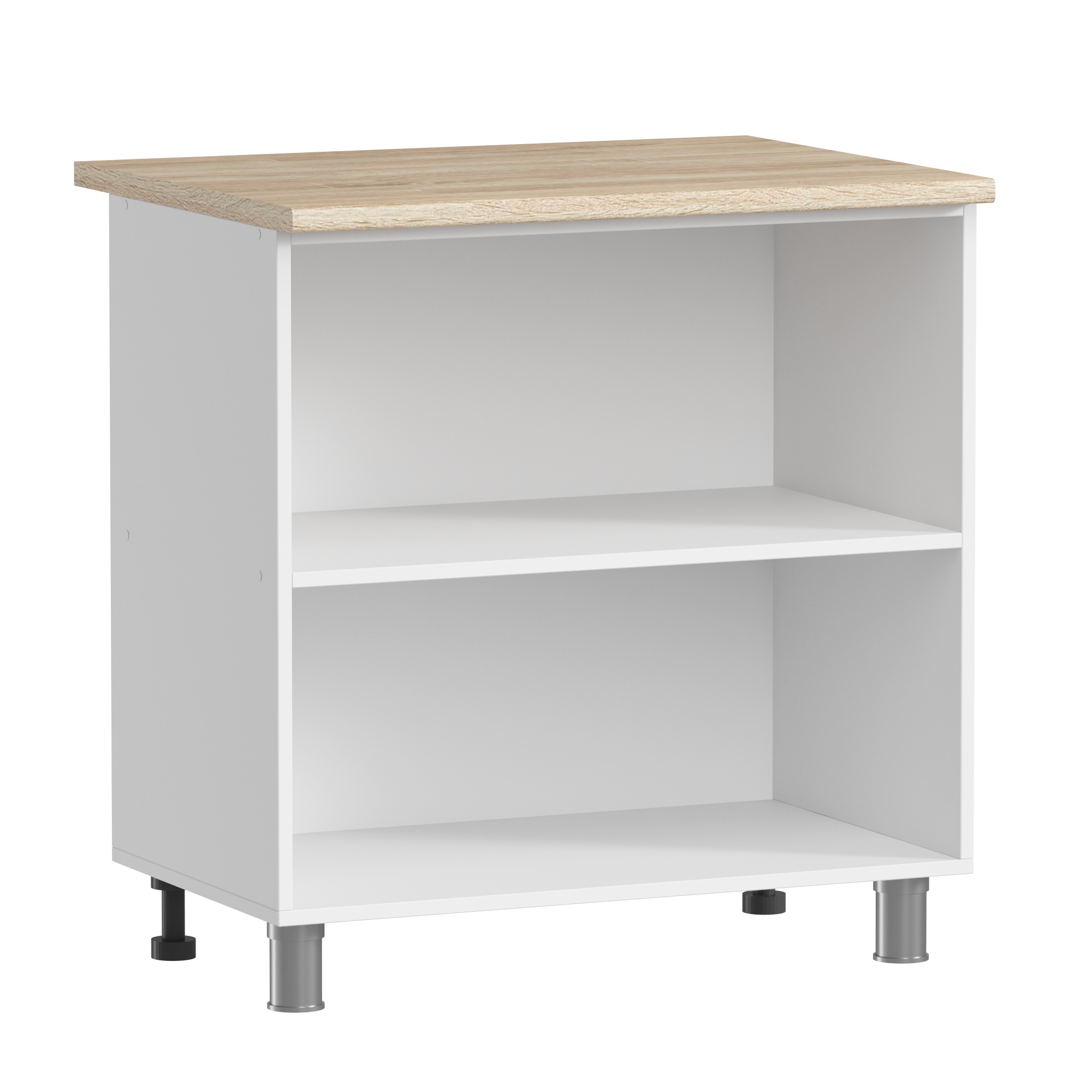 МК Аленушка Н 800 Астра Крем,скоба черный (без столешницы)