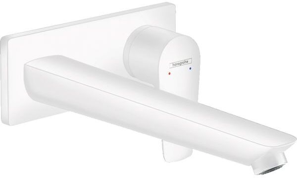 71734700 HG Talis E смеситель для раковины излив 225 мм (внешняя часть) матовый белый