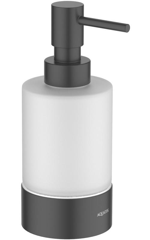 AQ4429MB ЛИРА дозатор настольный, матовый черный
