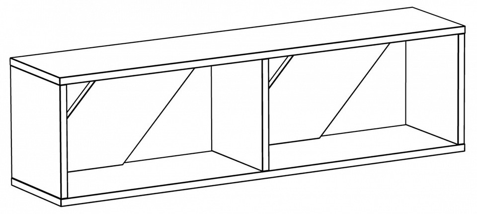 Полка навесная Xeno Полка навесная Xeno