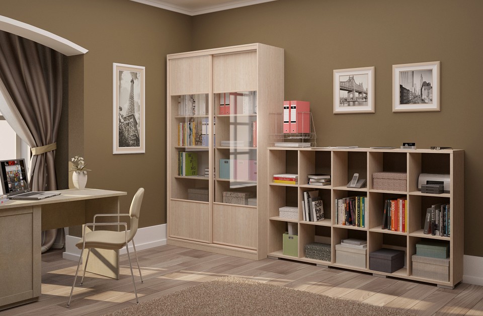 Шкаф книжный Мама