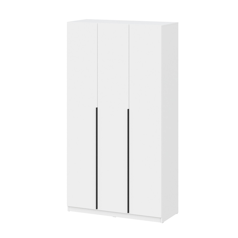 Шкаф распашной с наполнением (7 полок + 2 ящика + штанга) ШК 5 (1200), Белый Шкаф распашной с наполнением (7 полок + 2 ящика + штанга) ШК 5 (1200), Белый