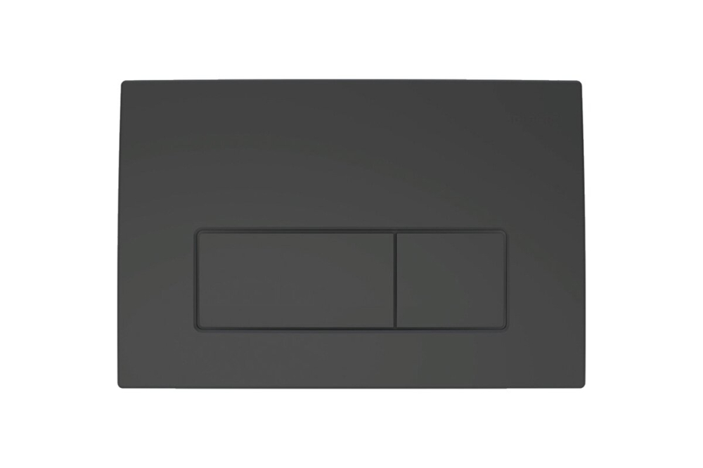 115.119.14.1 Смывная клавиша Geberit Delta50, для двойного смыва: Черный матовый