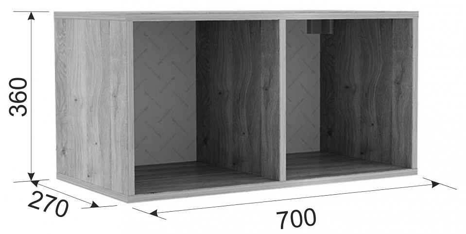 Стенка для гостиной Лайк КГ2