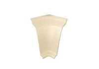 Угол внутренний на плинтус закругленный Thermoplast бежевый