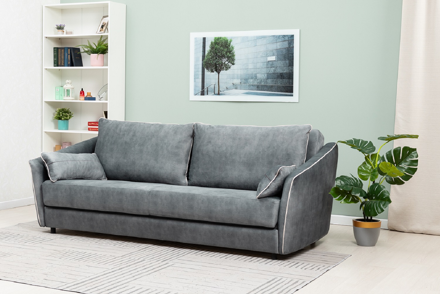 Диван кровать Флеш, Серый