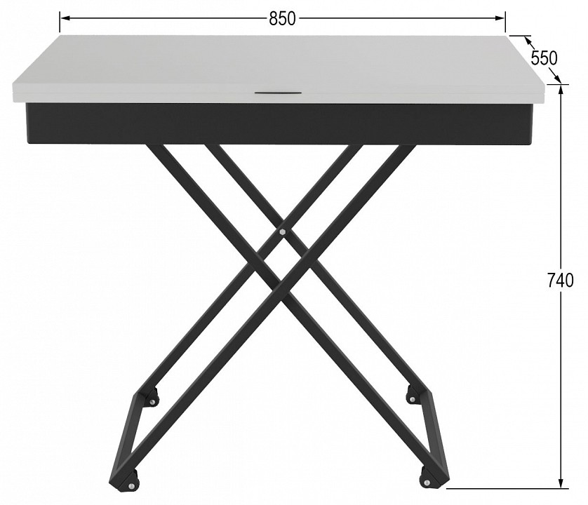 Стол-трансформер АНДРЭ Loft