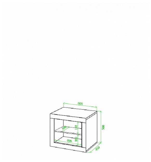 Тумба Toivo ТОЙ-ТБ 60/45