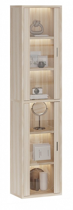 Шкаф-витрина Домино СУ(ш1в2)+2ФС