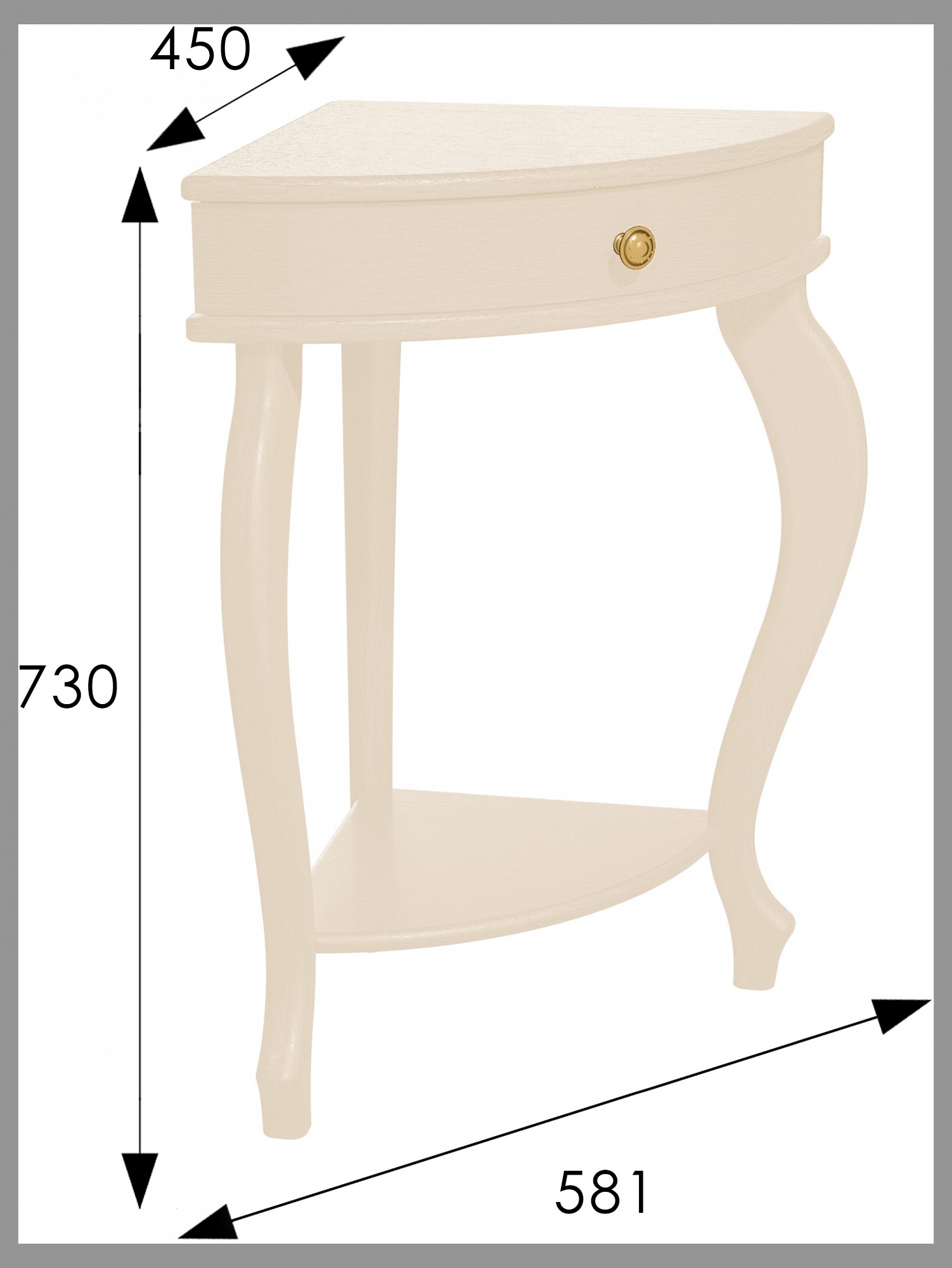 Стол туалетный Элегант