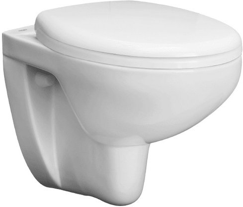 39427000 Bau Ceramic Унитаз подвесной безободковый, (без сиденья), альпин-белый (16 шт пал - 126356) 39427000 Bau Ceramic Унитаз подвесной безободковый, (без сиденья), альпин-белый (16 шт пал - 126356)