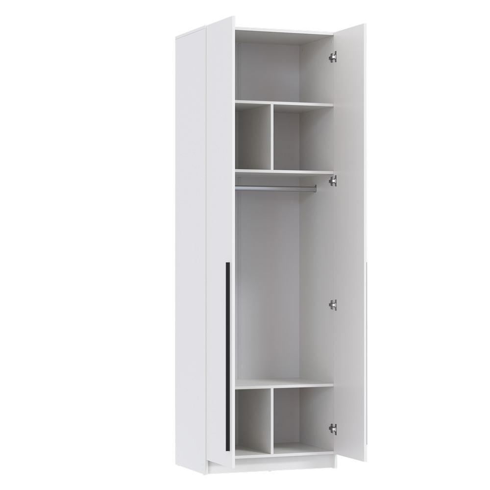 Шкаф для одежды 2-х створчатый Брандо 67.10, Белый