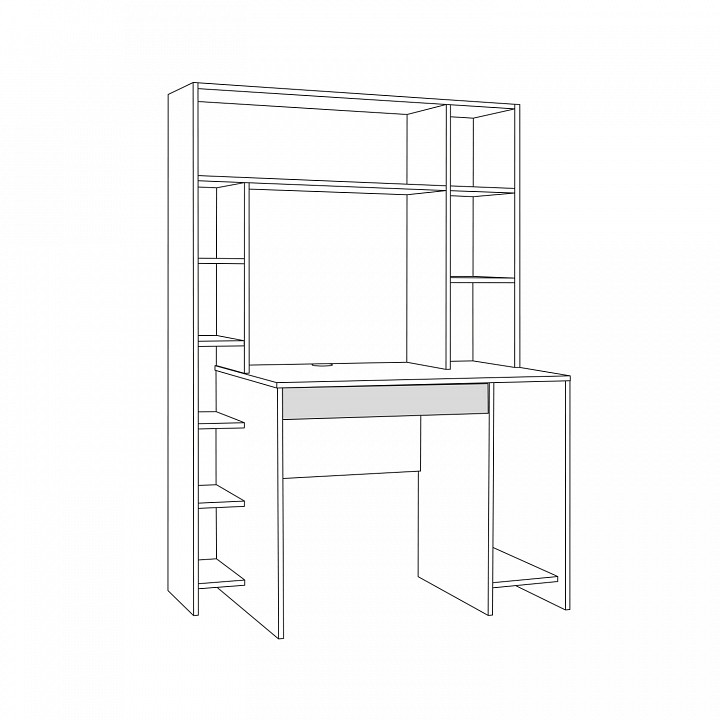 Стол компьютерный Комфорт 12.71