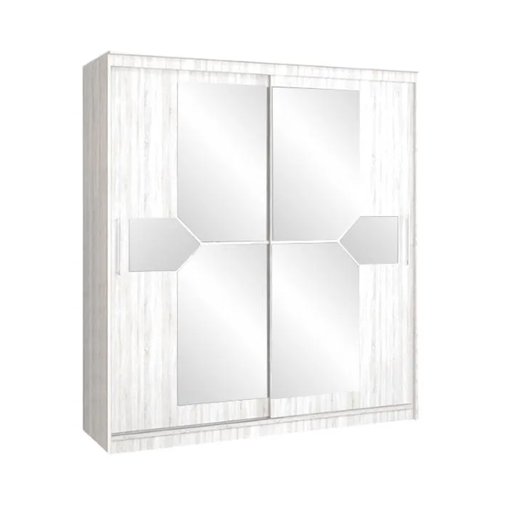 Шкаф-купе Элегант 2,0 м, Сандал светлый