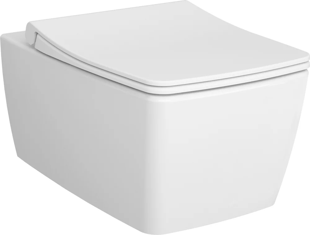 7672B003-0075 Metropole Rim-Ex безободковый подвесной унитаз (НУЖНА КРЫШКА 122-003-009, 90-003-009)