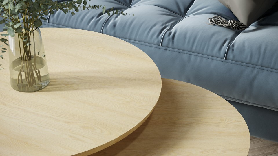 Набор из 2 столов журнальных