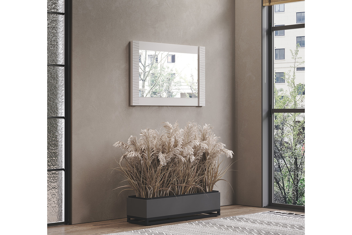 Зеркало "Монако" З-06 кашемир/MF03