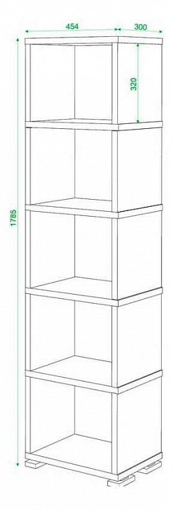 Стеллаж Домино СБ-15/5