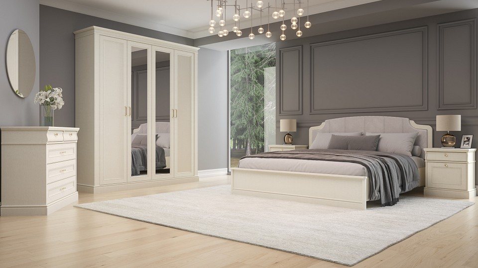 Шкаф платяной Сиена