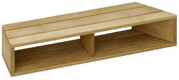 E6D001-00 Деревянная ступенька для ванны 160 x 90/70 cм