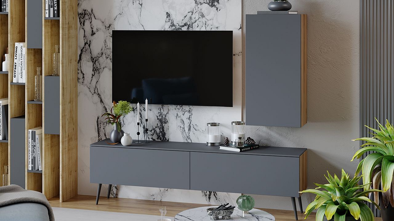 Тумба под ТВ Порто СМ-393.03.011