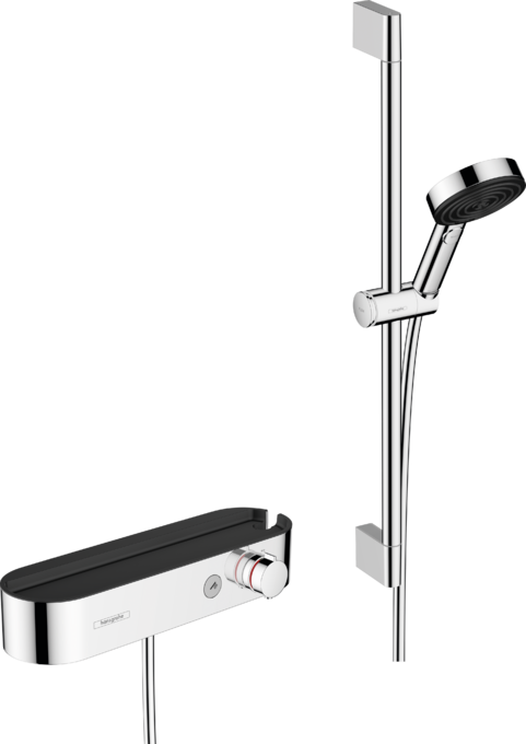 24260000 HG Pulsify Relaxation 105 3 jet душевой гарнитур с термостатом 65см