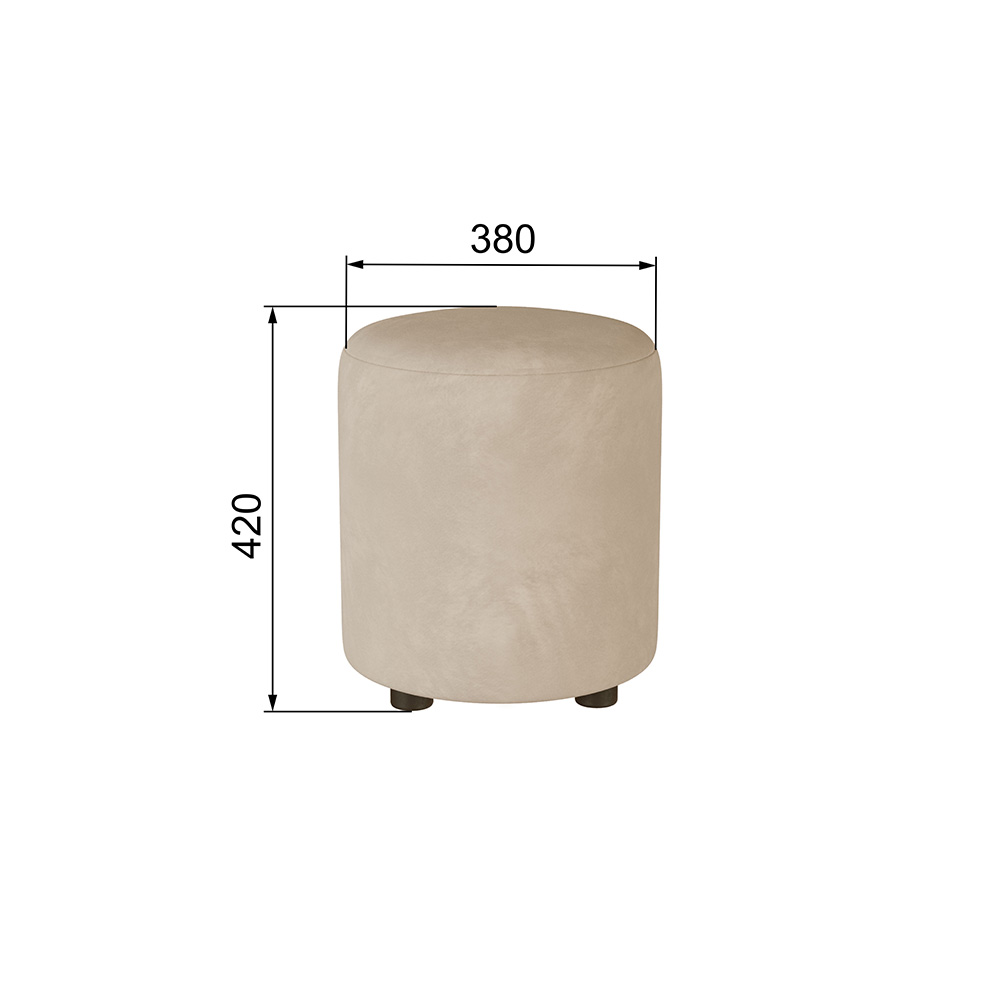 Пуф Рой, Бежевый